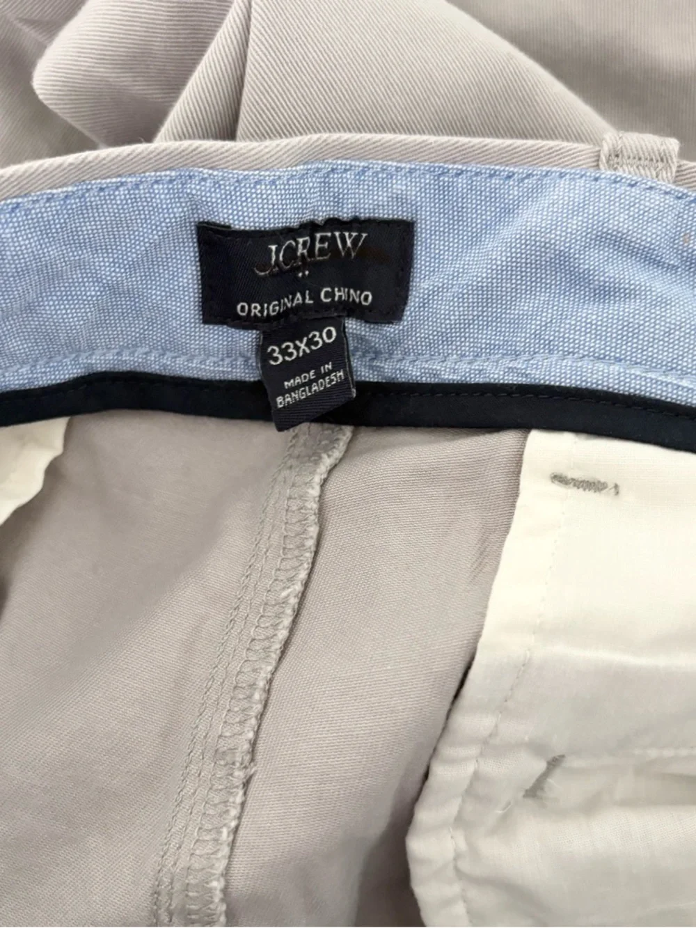 J. Crew Straight-fit Original Chino Pant Gray